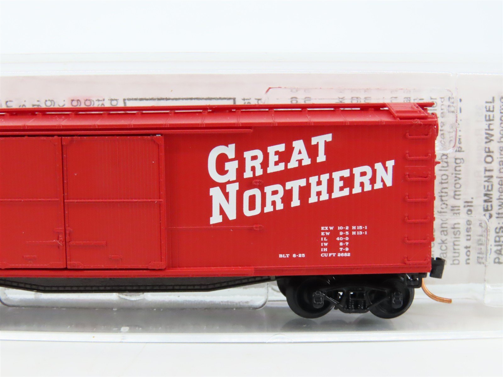 N Scale Micro-Trains MTL 43040 GN Great Northern 40' Wood Box Car #30353