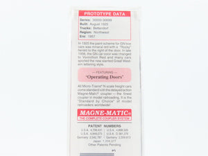 N Scale Micro-Trains MTL 43040 GN Great Northern 40' Wood Box Car #30353