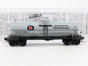 N Micro-Trains MTL 06500190 GATX Diamond Chemicals Single Dome Tank Car #74350