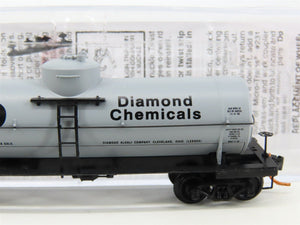 N Micro-Trains MTL 06500190 GATX Diamond Chemicals Single Dome Tank Car #74350