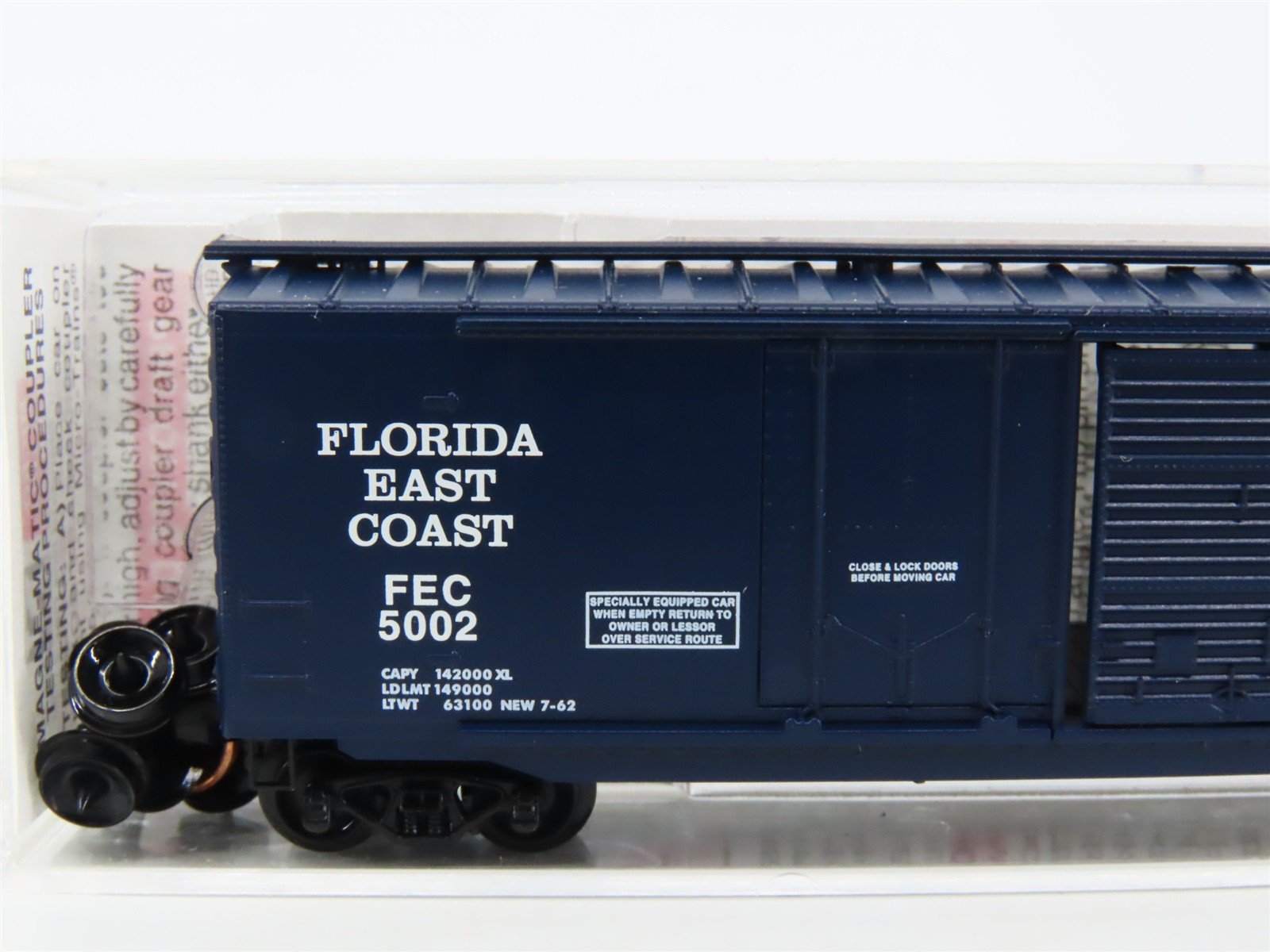 N Scale Micro-Trains MTL 33080 FEC Florida East Coast 50' Box Car #5002
