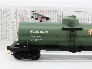 N Scale Micro-Trains MTL 65530 BCOL British Columbia Single Dome Tank Car #1924
