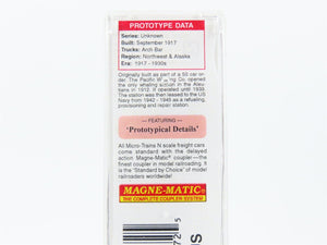 N Micro-Trains MTL 06500700 APWX American Pacific Whaling Single Dome Tank Car