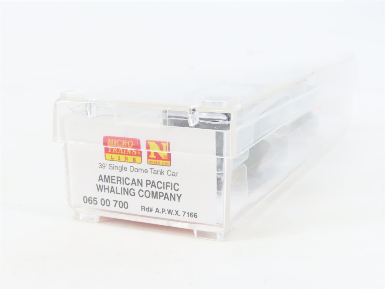 N Micro-Trains MTL 06500700 APWX American Pacific Whaling Single Dome Tank Car