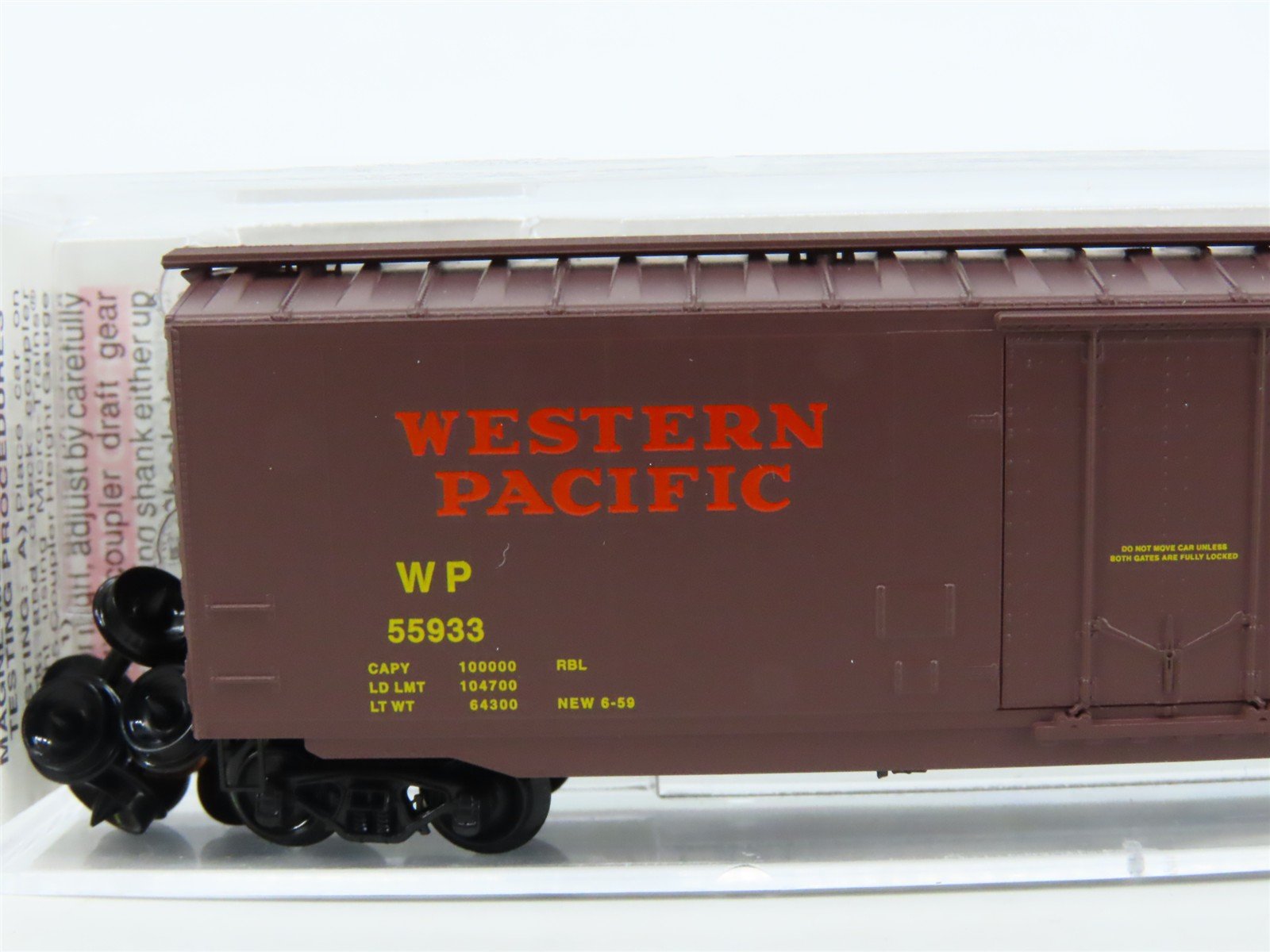 N Scale Micro-Trains MTL 32180 WP Western Pacific 