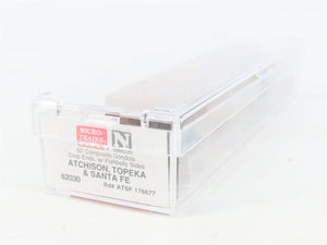 N Scale Micro-Trains MTL 62030 ATSF Santa Fe 50' Fishbelly Sides Gondola #176677