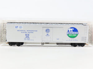 N Scale Micro-Trains MTL 69170 GH Klondike White Mint Mechanical Reefer #696