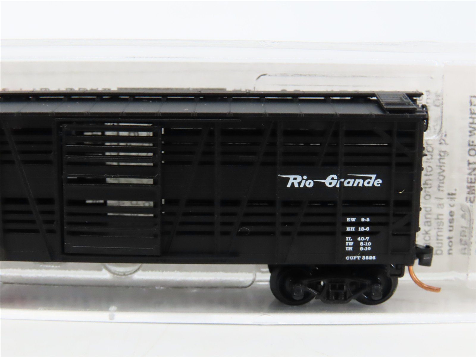 N Scale Micro-Trains MTL 35090 D&RGW Rio Grande 40' Despatch Stock Car #36413