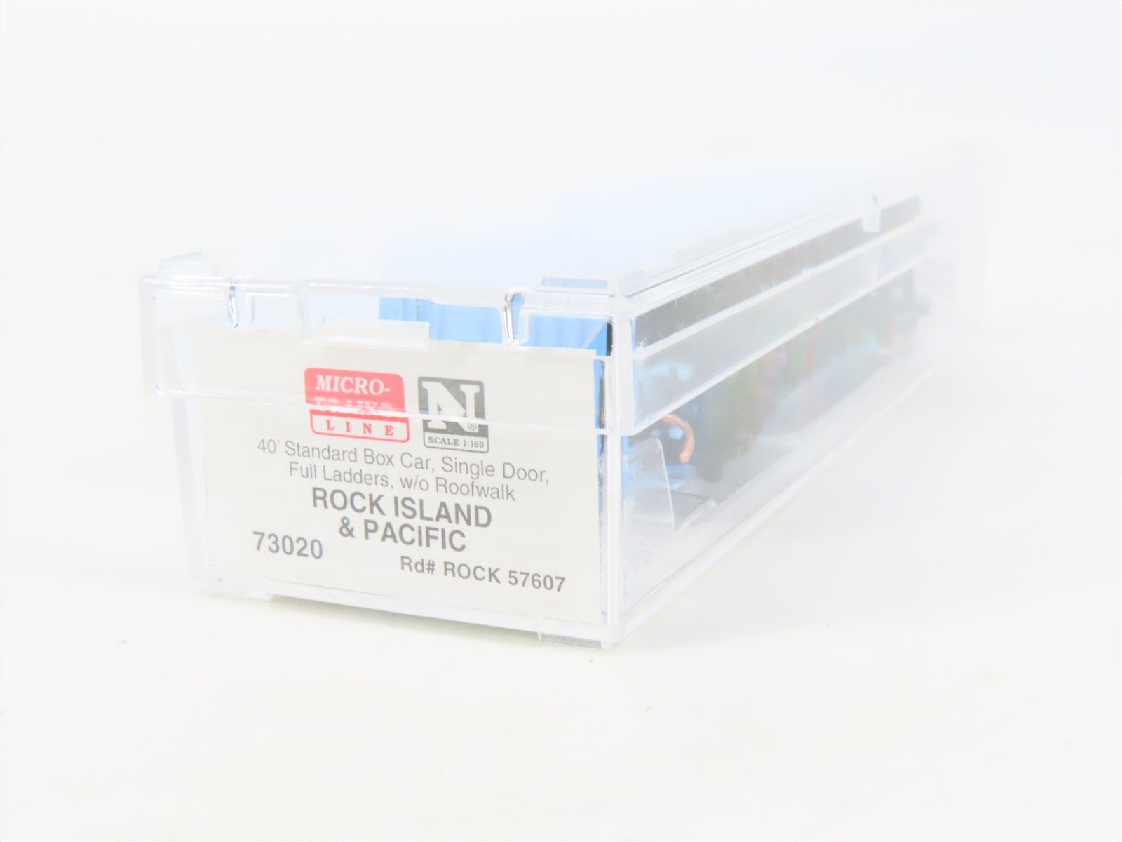 N Scale Micro-Trains MTL 73020 ROCK Rock Island & Pacific 40' Box Car #57607