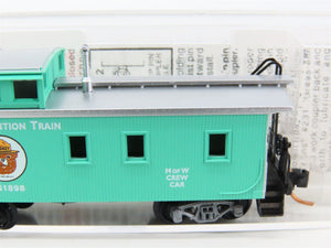 N Scale Micro-Trains MTL 51210 Smokey Bear 34' Wood MofW Caboose #X51898