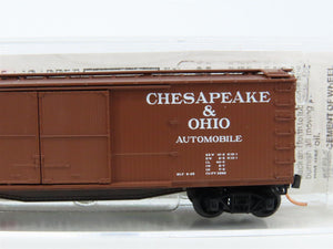 N Scale Micro-Trains MTL 43070 C&O Chesapeake & Ohio 40' Auto Box Car #12133