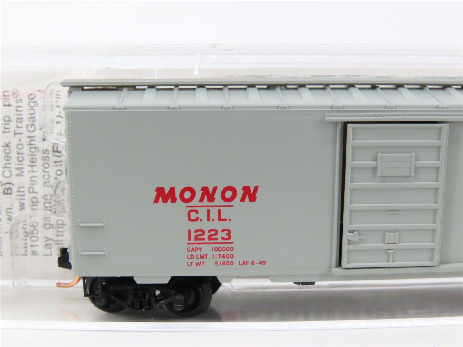 N Scale Micro-Trains MTL 20576 CIL MONON 