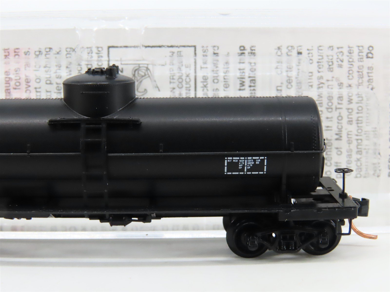 N Scale Micro-Trains MTL 65550 WPMW Western Pacific Single Dome Tank Car #0291