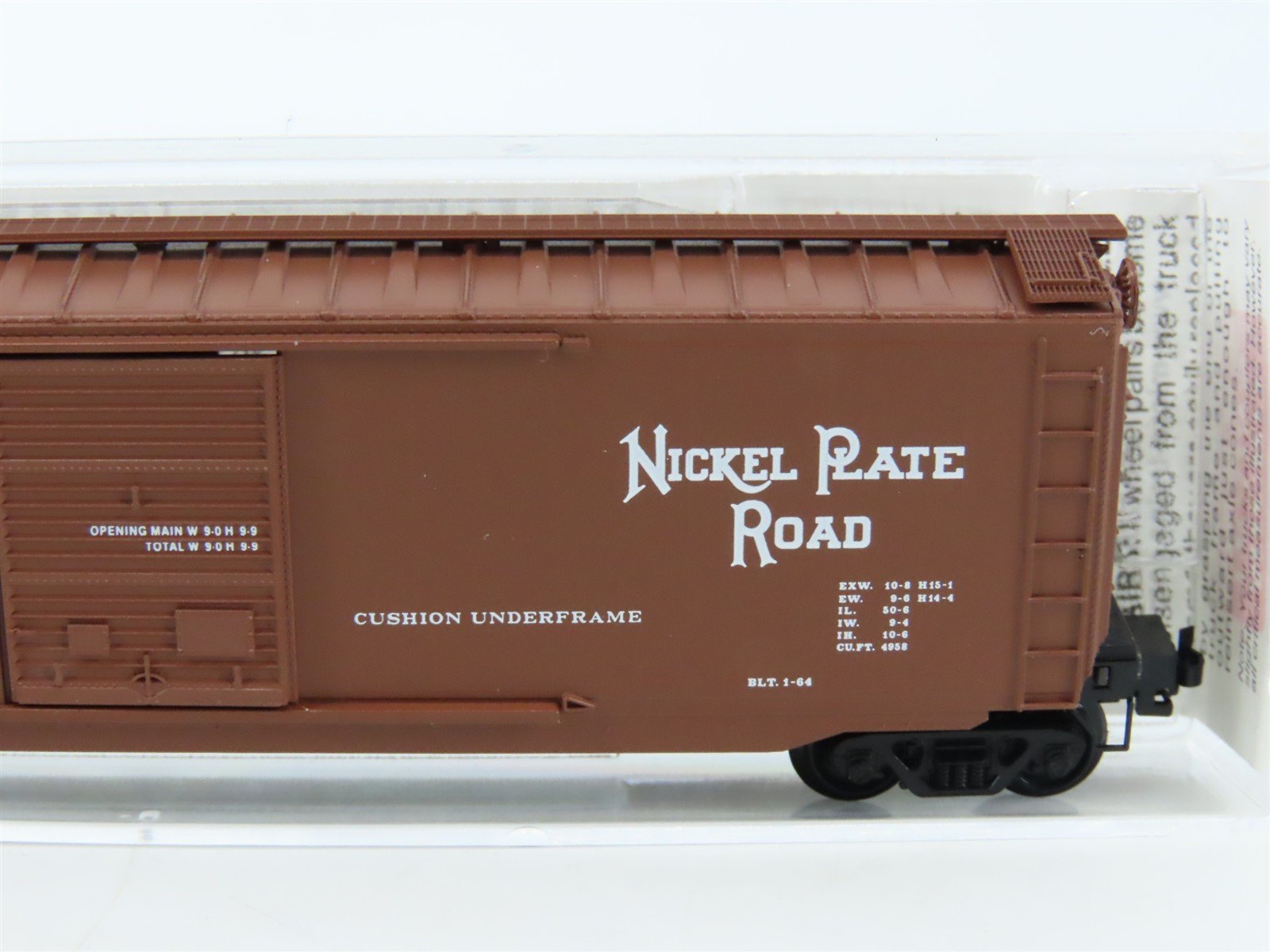 N Scale Micro-Trains MTL 33110 NKP Nickel Plate Road 50' Box Car #81005
