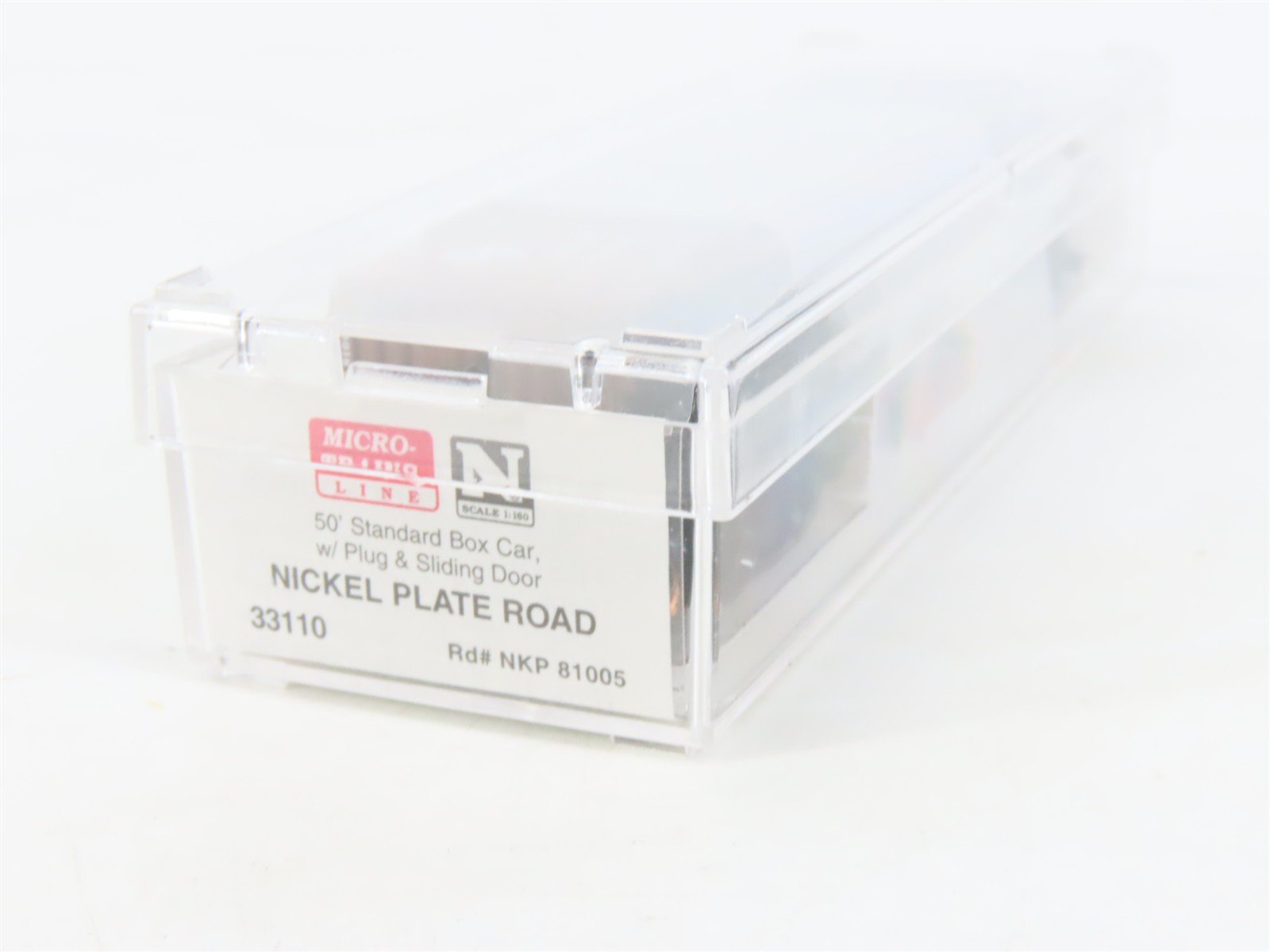 N Scale Micro-Trains MTL 33110 NKP Nickel Plate Road 50' Box Car #81005