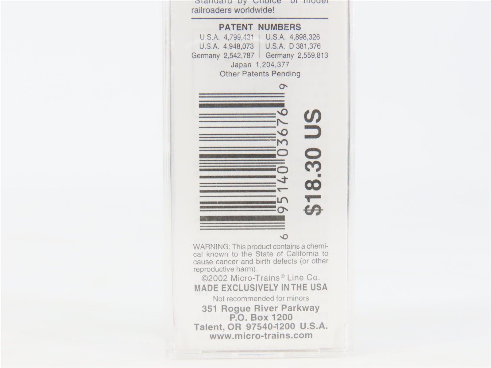 N Scale Micro-Trains MTL 65060 UTLX Union Tank Car Single Dome Tank Car #8533