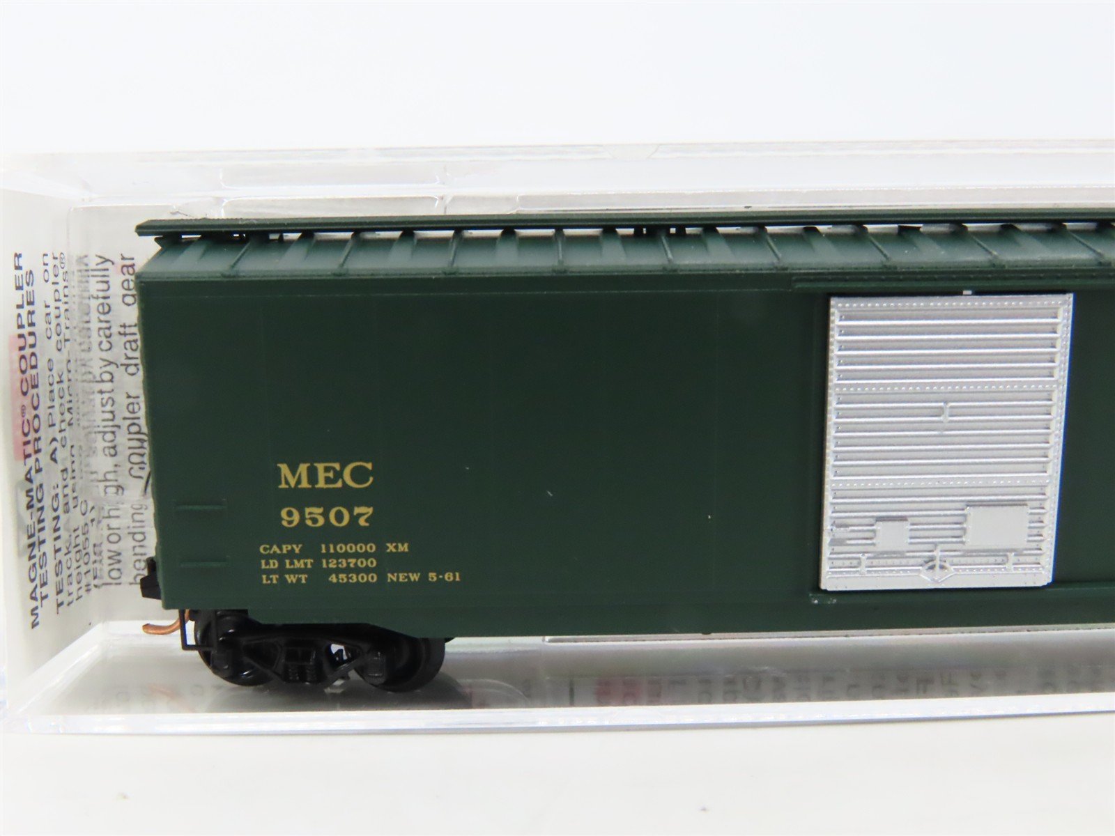N Scale Micro-Trains MTL 31330 MEC Maine Central Pine Tree Route 50' Boxcar 9507