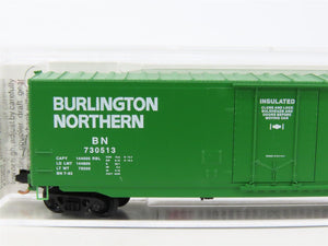 N Scale Micro-Trains MTL 38200 BN Burlington Northern 50' Box Car #730513