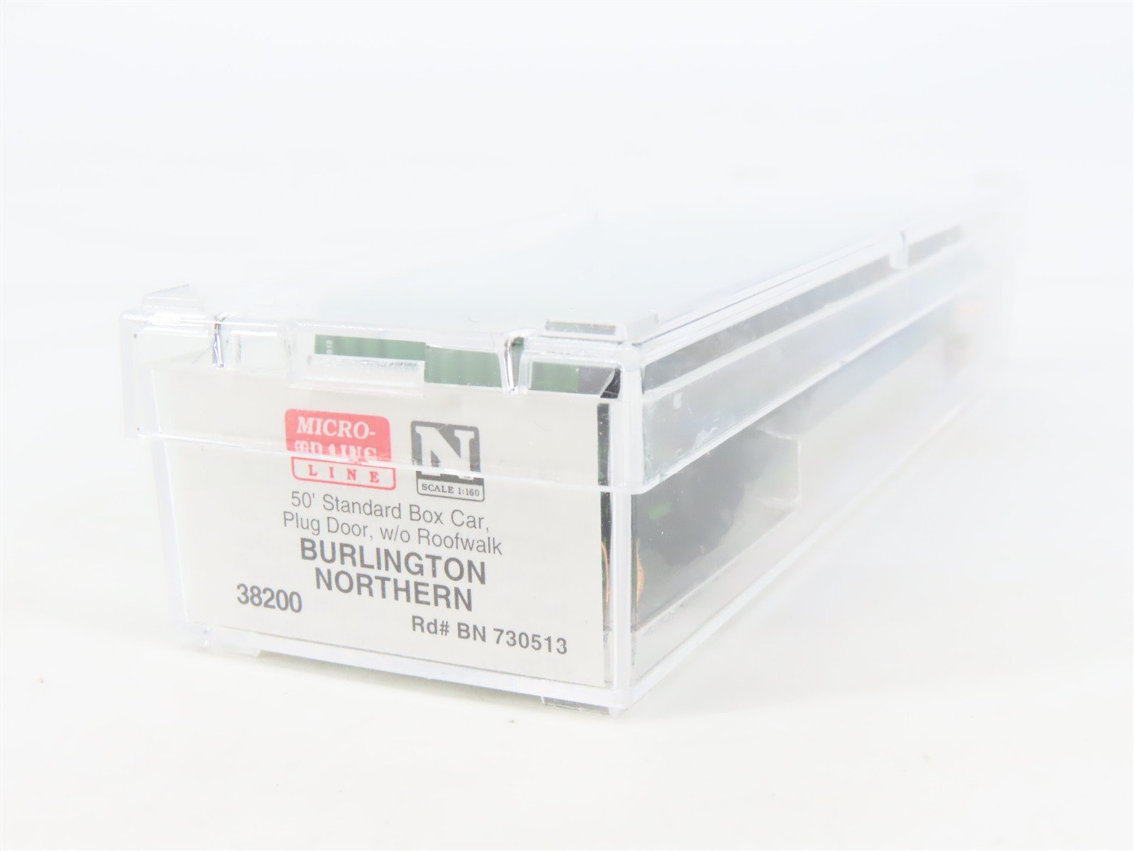 N Scale Micro-Trains MTL 38200 BN Burlington Northern 50' Box Car #730513