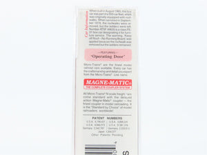 N Scale Micro-Trains MTL 76030 ATSF Santa Fe Shock Control 50' Box Car #49635
