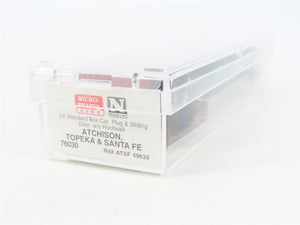 N Scale Micro-Trains MTL 76030 ATSF Santa Fe Shock Control 50' Box Car #49635
