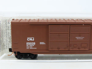 N Scale Micro-Trains MTL 37040 CNJ Jersey Central Lines 50' Box Car #25039