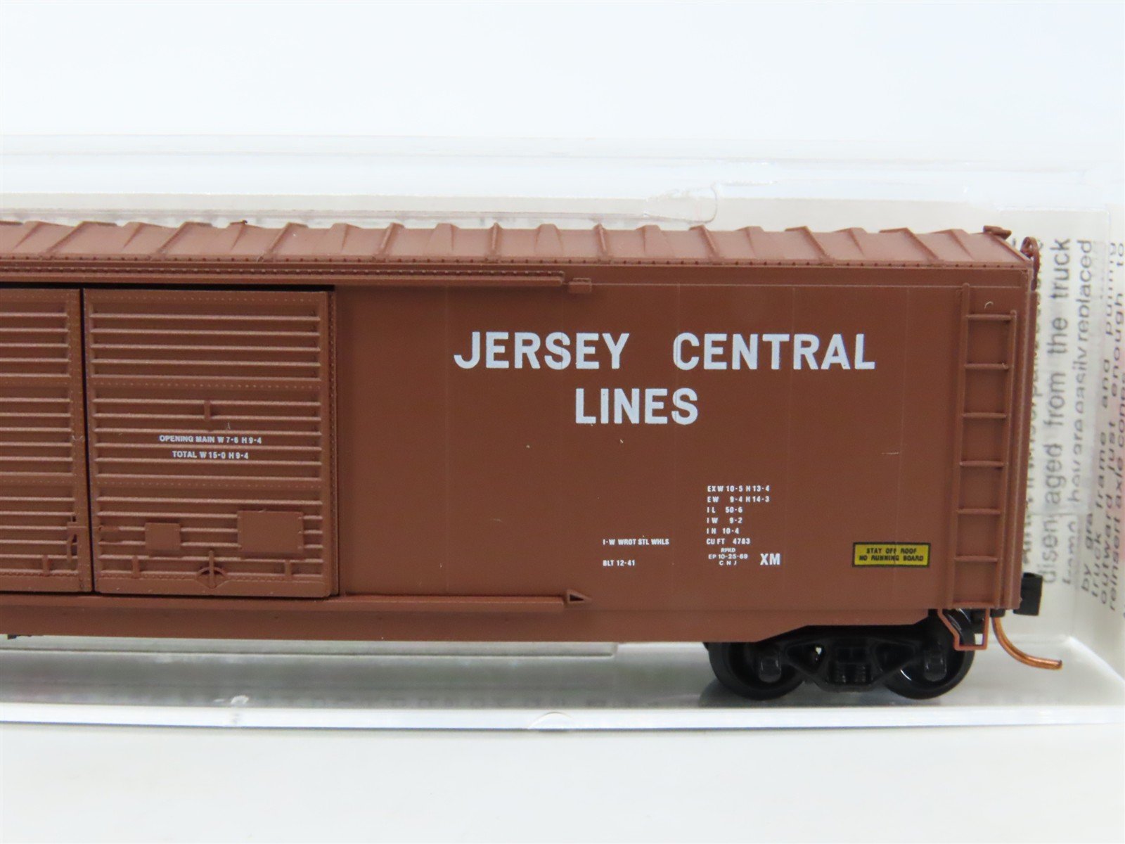 N Scale Micro-Trains MTL 37040 CNJ Jersey Central Lines 50' Box Car #25039