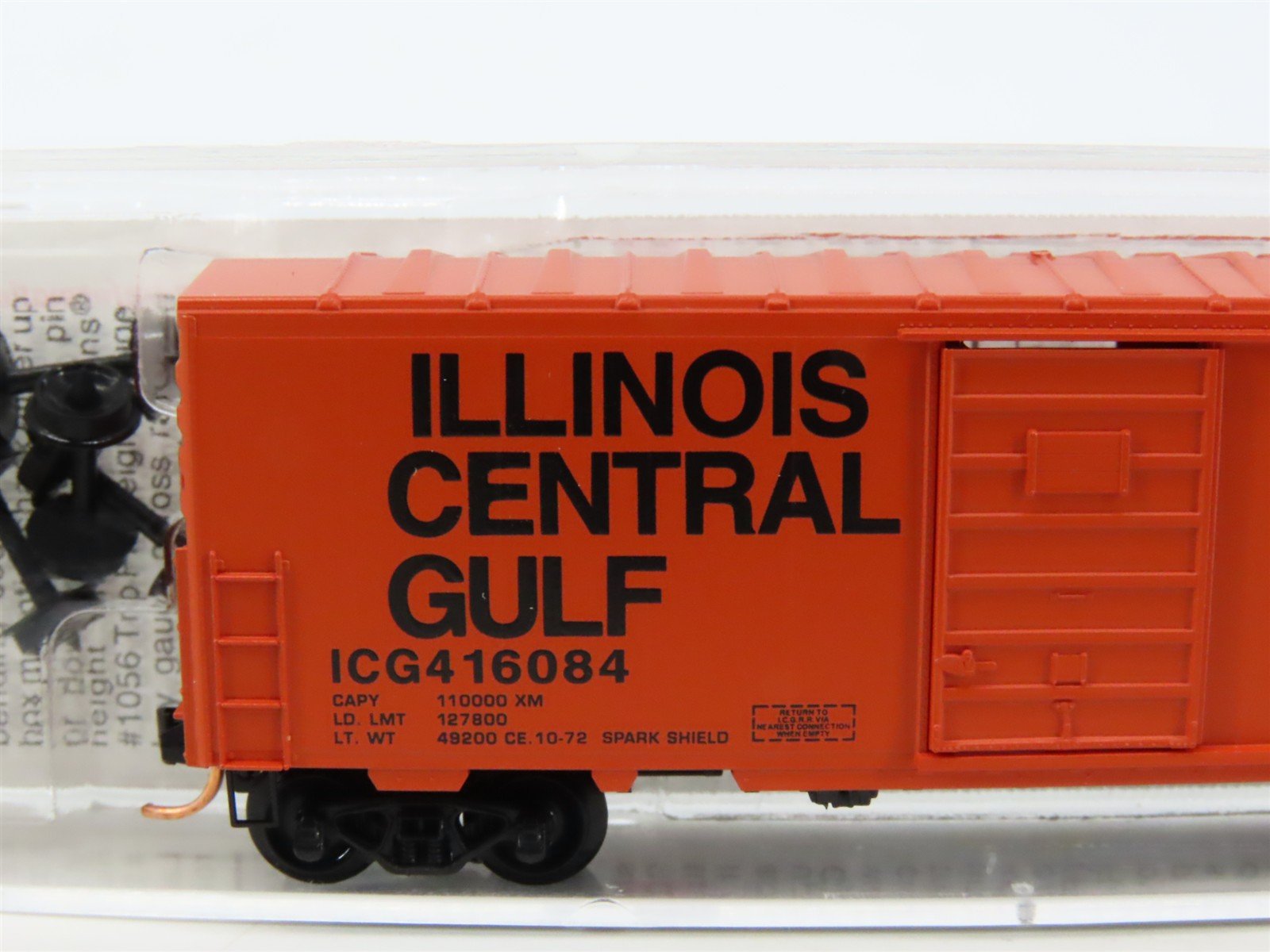 N Scale Micro-Trains MTL 24070 ICG Illinois Central Gulf 40' Box Car #416084