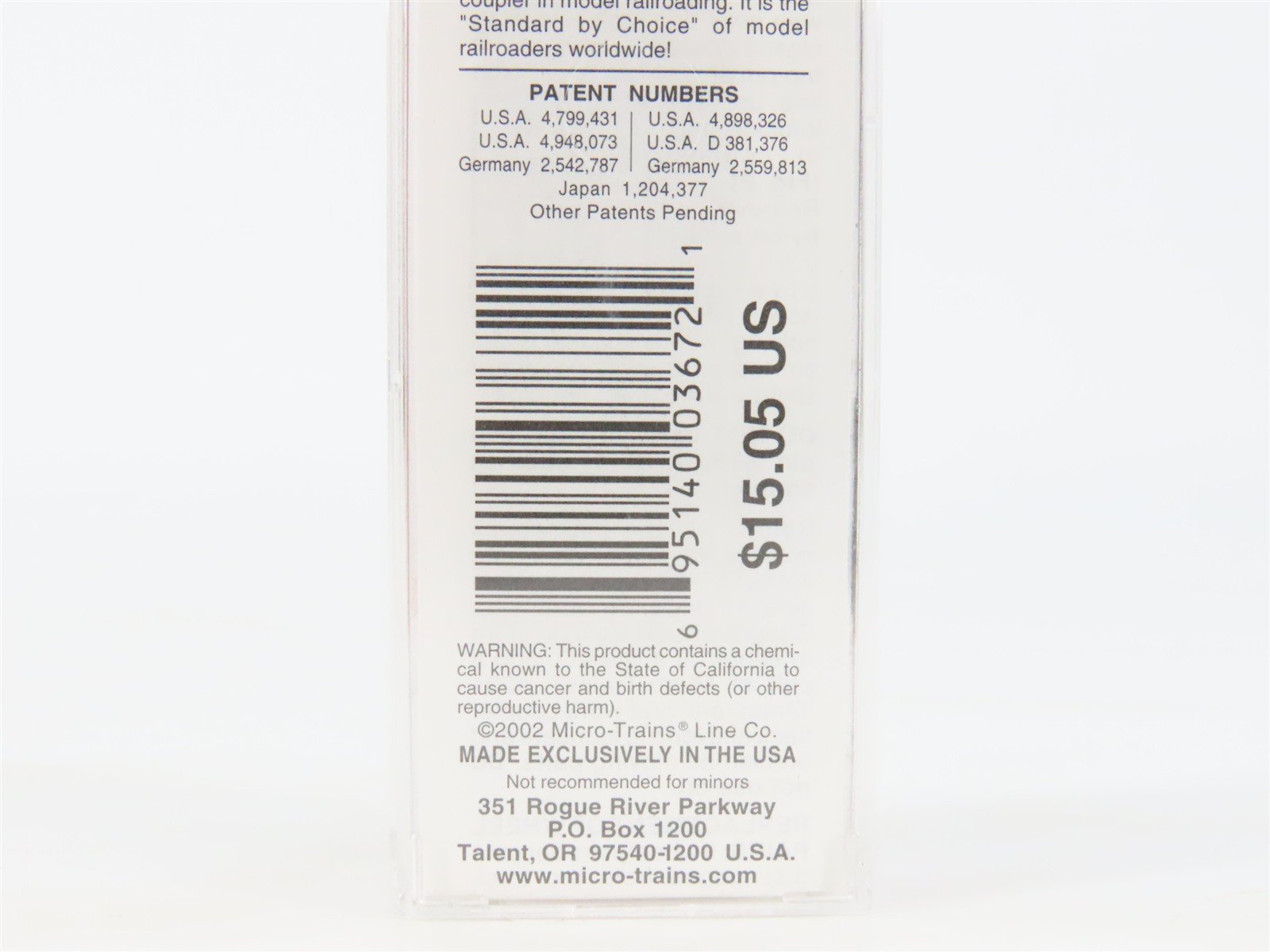 N Scale Micro-Trains MTL 24070 ICG Illinois Central Gulf 40' Box Car #416084