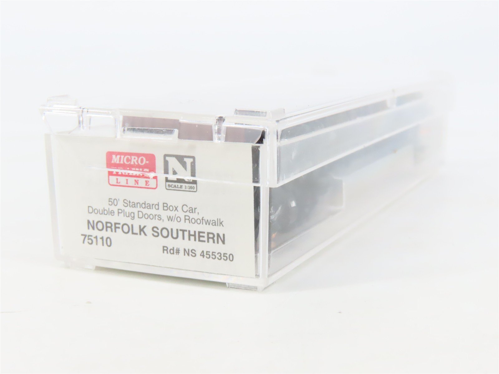 N Scale Micro-Trains MTL 75110 NS Norfolk Southern 50' Box Car #455350