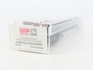 N Scale Micro-Trains MTL 75110 NS Norfolk Southern 50' Box Car #455350