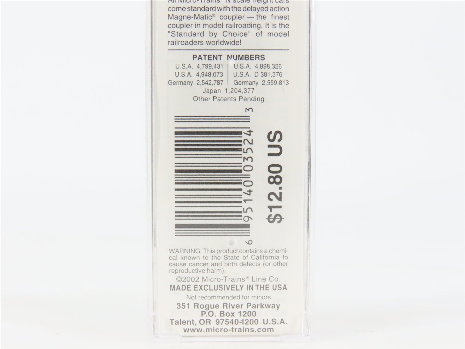 N Scale Micro-Trains MTL 20596 CMO CStPM&O Route Of The 400 40' Box Car #20024