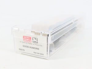 N Scale Micro-Trains MTL 59570 GH Good Humor 40' Steel Ice Reefer #6002