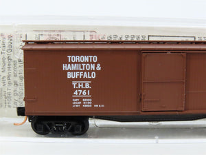 N Scale Micro-Trains MTL 39220 THB Toronto Hamilton & Buffalo 40' Box Car #4761