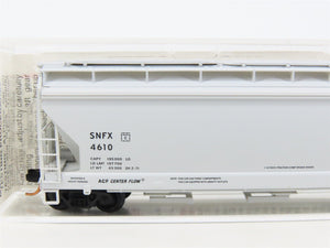 N Scale Micro-Trains MTL 94210 SNFX Shell Oil Company 3-Bay Covered Hopper #4610