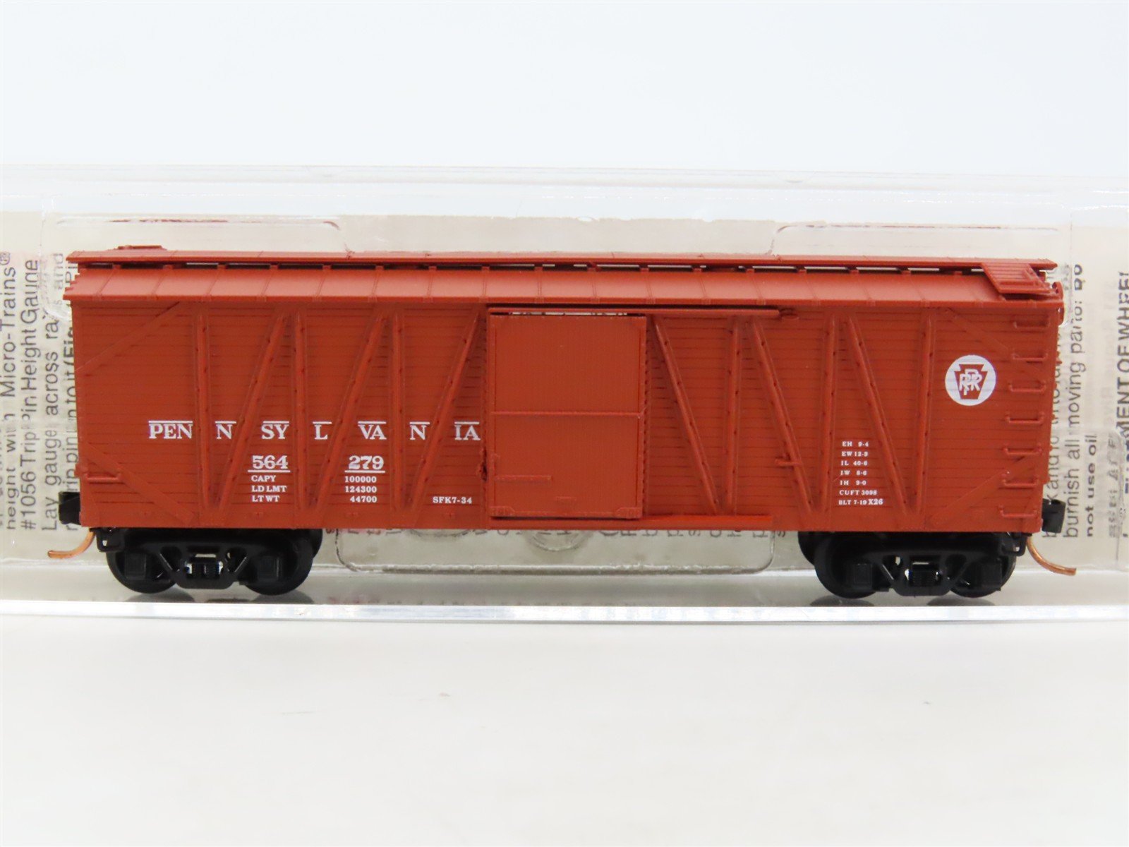 N Scale Micro-Trains MTL 28130 PRR Pennsylvania 40' Single Door Box Car #564279