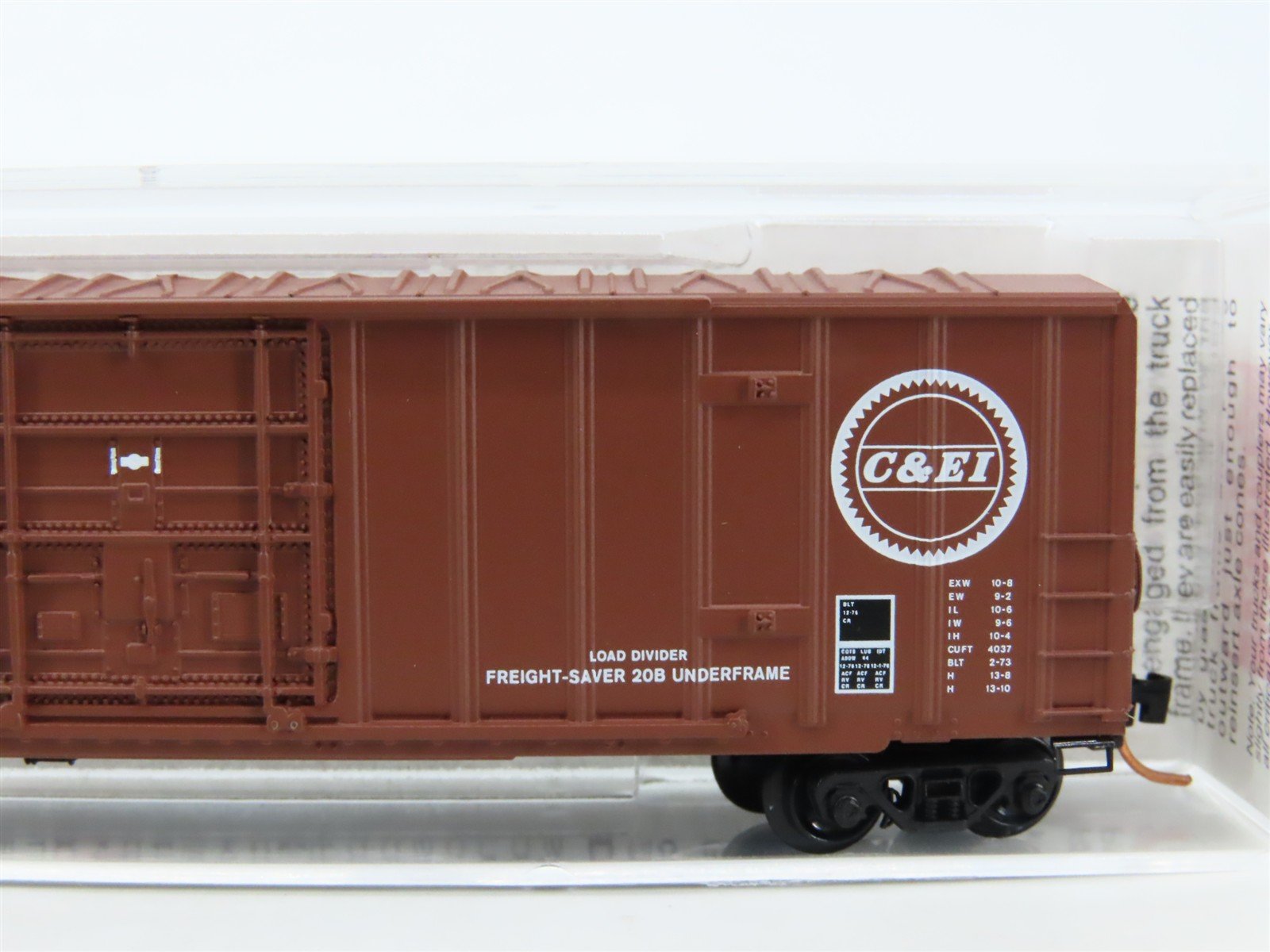 N Scale Micro-Trains MTL 27030 CEI Chicago & Eastern Illinois 50' Box Car #25282