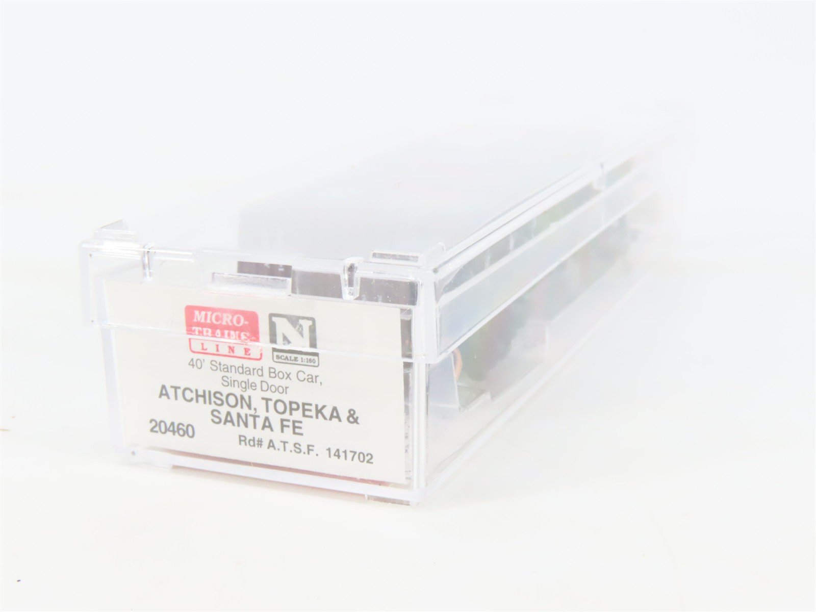 N Scale Micro-Trains MTL 20460 ATSF Santa Fe Grand Canyon 40' Box Car #141702