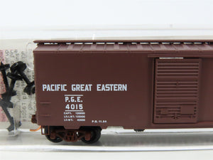 N Scale Micro-Trains MTL 20970 PGE Pacific Great Eastern 40' Box Car #4015