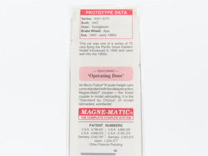 N Scale Micro-Trains MTL 20970 PGE Pacific Great Eastern 40' Box Car #4015