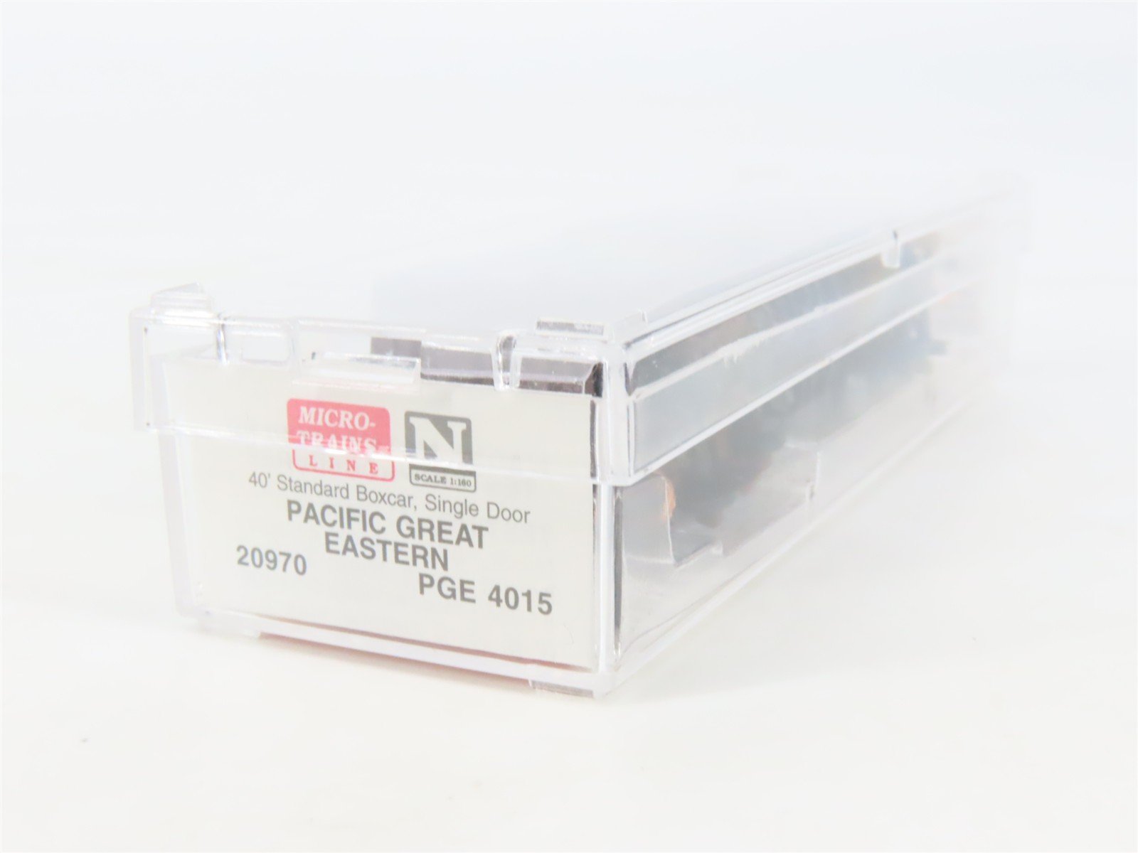N Scale Micro-Trains MTL 20970 PGE Pacific Great Eastern 40' Box Car #4015