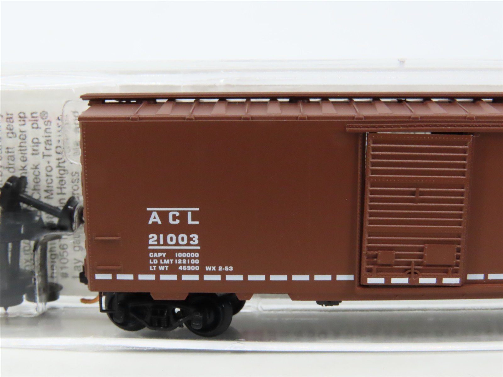 N Scale Micro-Trains MTL 20636 ACL Atlantic Coast Line 40' Box Car #21003