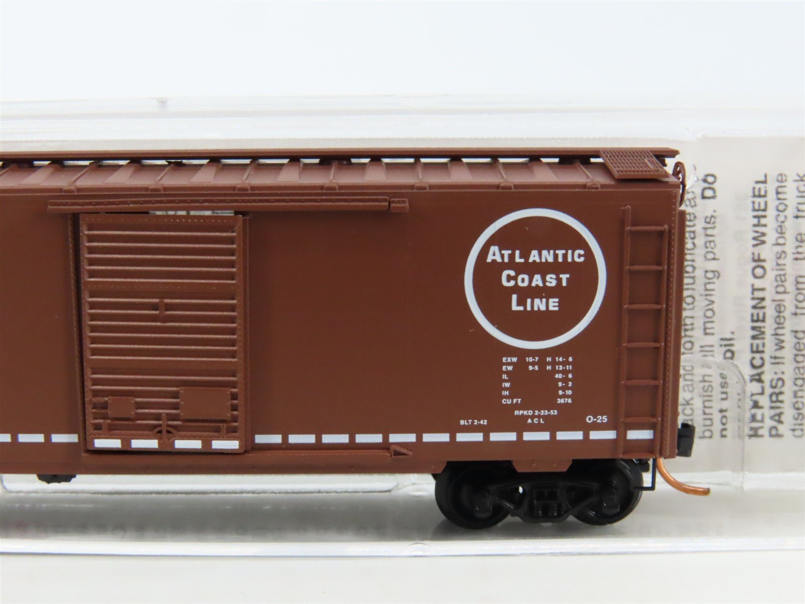 N Scale Micro-Trains MTL 20636 ACL Atlantic Coast Line 40' Box Car #21003