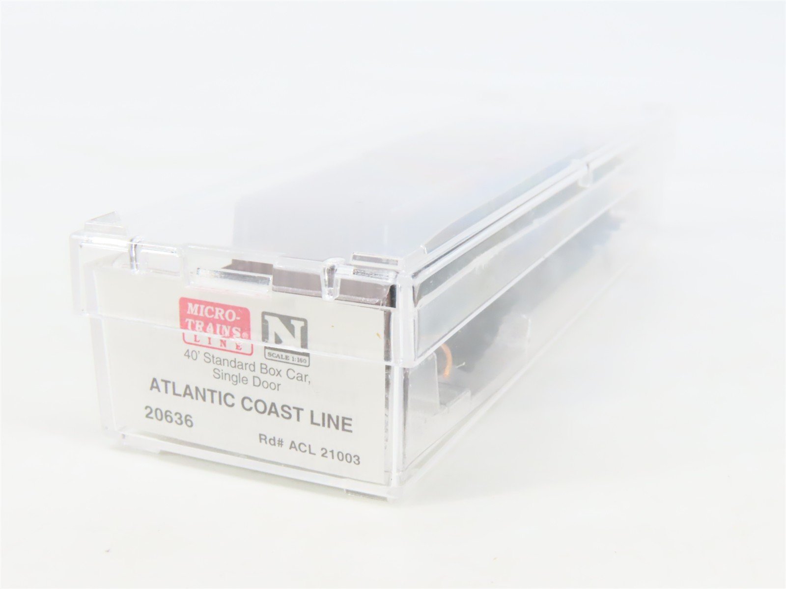 N Scale Micro-Trains MTL 20636 ACL Atlantic Coast Line 40' Box Car #21003