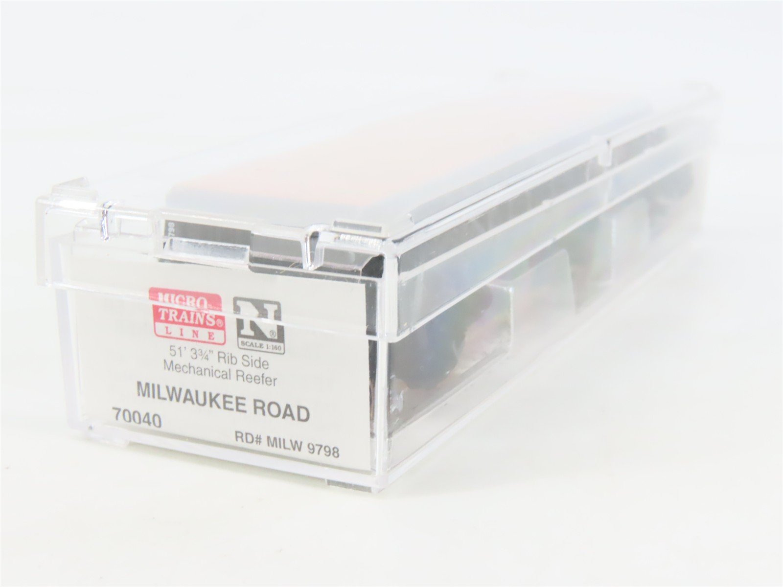 N Scale Micro-Trains MTL 70040 MILW Milwaukee Road Mechanical Reefer #9798