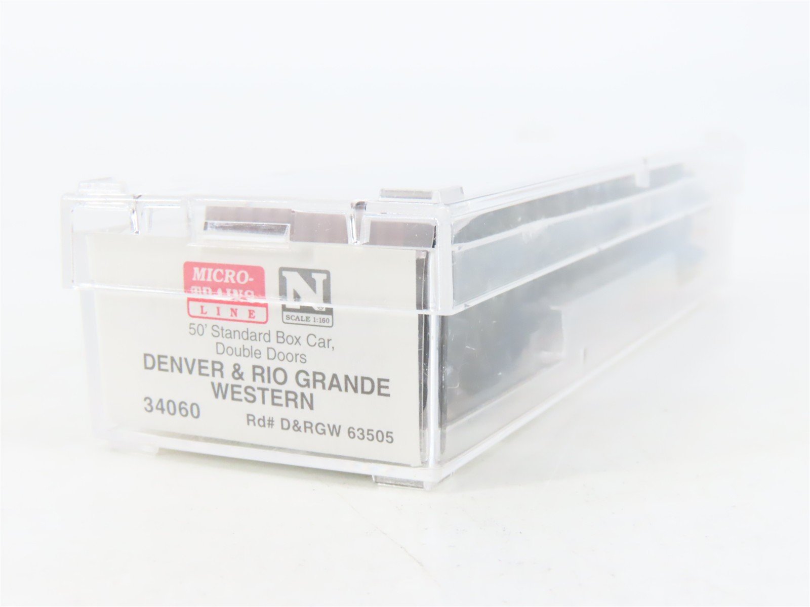N Scale Micro-Trains MTL 34060 D&RGW Rio Grande 50' Double Door Box Car #63505