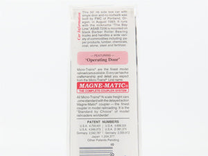 N Scale Micro-Trains MTL 25630 ASAB The Bay Line 50' Rib Side Box Car #7208