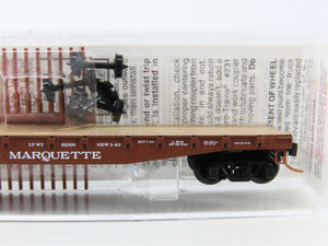 N Scale Micro-Trains MTL 45260 PM Pere Marquette 50' Flat Car #16681