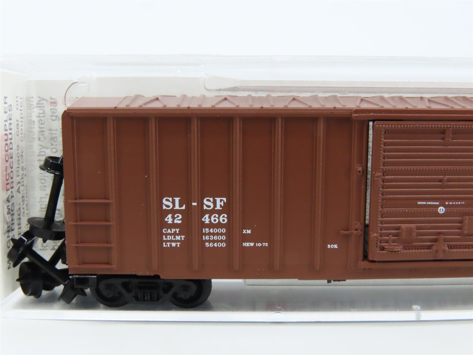 N Scale Micro-Trains MTL 25270 SL-SF Frisco 50' Single Door Box Car #42466