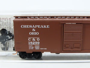 N Scale Micro-Trains MTL 20440 C&O Chesapeake & Ohio Progress 40' Box Car #18299